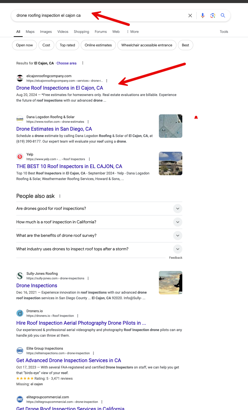 Result 5 for El Cajon Roofing Company